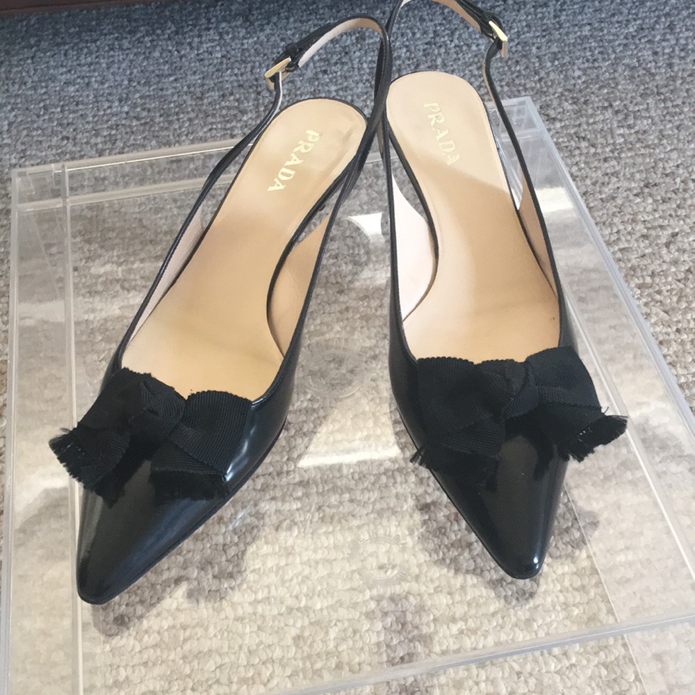 Prada kitten heels